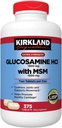 Kirkland Signature Glucosamină cu MSM, 375 comprimate (3 ambalaj)