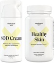 Bundle: Superoxid de SOD disutaza Crema faciala si sanatoasa piele anti-Aging Supliment