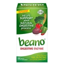 Beano Digestive Enzim, Preventive Gas Relief pentru Adulți, ajută la prevenirea gazelor și a balonării, 150 comprimate
