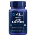 Extensie de viață Lozenge de zinc îmbunătățit, acetat de zinc, suport imun optim, răspuns imun puternic, zinc ionic, non-GMO, gluten-free, vegetarian, 30 de lozenges