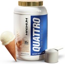 QUATTRO Magnum Nutraceuticals Whey Proteine Powder, Vanilla Soft Serve Ice Cream 2lb 