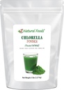 Z Natural Foods Chlorella Powder, Celulă crăpată Proteina plantelor de perete, Blue Green Algae Superfood Powder, Perfect pentru Smoothies, Băuturi, Rețete, Raw, Non OMG, Gluten gratuit, Vegan, 5 lbs