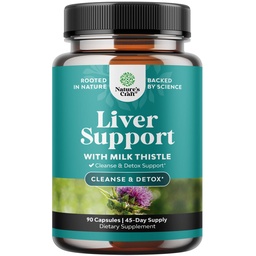 Naturas Craft Ficat Cleanse Detox & Reparatii - Herbal Ficat Suport Milk Thistle Supliment - Silymarin Milk Thistle Suplimente cu Root Dandelion, Choline, Beetroot & Extract de Anghinare - 90 Conte