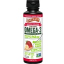 Barlean de căpșuni Banana ulei de in, Vegan Omega 3 6 9 Suplimente pentru copii și adulți din ulei de semințe de in presat rece cu 2,968 mg de Vegan Omegas, Non-GMO & Gluten Free, 8 oz