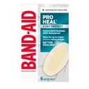 Bandă adezivă Band-Aid Bandaje adezive pentru băşici de toc, Blister rezistent la apă şi Bandaj de gel hidrocoloid, Se sterilizat şi lung, 6 ct