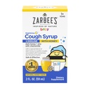 Zarbee's Baby Nighttime Tuse Syrup + Imunity, Baby Tuse Syrup with Dark Honey + Zinc & Musetel, for Toddlers, No Drugs or Artificial Flavors, Natural Honey Gust, 2 fl. oz