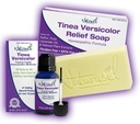 Tinea Versicolor pachet valoare corporală completă - Liquid Relief vizate (15ml) + 1 anti-Itch Pălărie de apă 