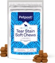 Petpost Tear Stain Remover Soft Chews for Dogs 