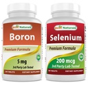 Bor 5 mg & Seleniu 200 mcg