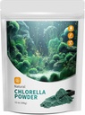 Chlorella Powder Natural cu 12 oz - Pudră de clorofilă, Sprijină Sistemul imunitar și funcția hepatică, Păstrați Tineret, Vegan, Bogat în proteine Vegan și vitamine.