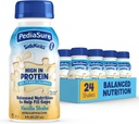 PediaSure SideKicks Shake nutrition pentru copii, Vanilie, 8 fl oz (Pachet de 24)