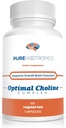 Nootropice pure - Optimal Choline Complex - Alpha GPC / CDP Citicoline Blend - 300 mg 