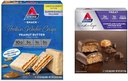 Atkins Unt de arahide Proteină Wafer Crips 5 Conte și ciocolată Caramel Mousse Bars 5 Conte Bundle