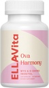 OVA Harmony - Myo & D Capsula de inozitol Chiro - 40:1 Raport - Suportul funcţional ovarian - Balanţa hormonală - 120 Capsule suplimentare de inositol