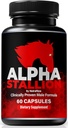 Alpha Stallion pastile pentru bărbați, Formula de nutriție zilnică pentru performanța și încrederea masculină, Toate capsulele naturale Alpha Stallion pentru a sprijini sănătatea generală, Recenzii oficiale AlphaStalion (60 capsule)