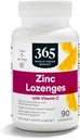 365 de Whole Foods Market, LOunceenges Zinc Vitamina C, 90 Count