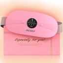 Pad de incalzire Besky pentru Crampe de perioada, Pad de incalzire menstruala fără fir, Pad de incalzire cu 3 niveluri de caldura si 3 Moduri de masaj, pentru Back or perioda Pain Relief, Cele mai bune cadouri pentru ea, Femei si Fata (Pink)