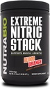 NutraBio Extreme Nitroc Stack, Nitric Oxid și Celulă Volumizant Formula- 30 Servings (Blood Orange)