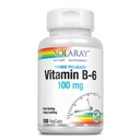 SOLARAY B-6 TST Supliment, 100mg 