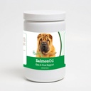 Sănătos Rase chinez Shar Pei Somon ulei moale Chews 120 Count
