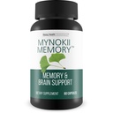 Memorie Mynokii - Nootrop Brain Supplement - Memory & Brain Support with Ginkgo Biloba & DMAE - Aid Memory, Focus, Clarity, Productivitate - Promovează gândirea clară și concentrarea - Suplimente de memorie