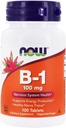 Acum alimente vitamina B-1 (Thiamină), 100 comprimate / 100 mg (Pachet de 2)