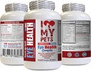 Îmi IUBESC PETS LLC Dog Eye Supplement - Dog Eye Health Complex - Formula Premium - Vet Recomandat - Dog Lutein - 1 flacon (60 Treats)