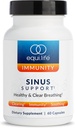 Equilife Sinus Supplement suport cu Berberine, NAC, Licorice Root, și antioxidant bogat Herbal Blend, Formula pe bază de plante pentru echilibru sezonier, Gluten gratuit, Soy & Dairy Free, 20 Serviri