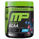 MusclePharm Essentials BCAA Powder, Pre & Post Workout Recovery Drink, Suportă Recuperare musculară și producția de energie, Suplimentul de aminoacizi esențiali, 30 Serviri, aroma de zmeură albastru