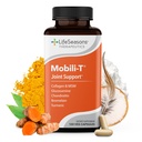 LifeSeasons Mobili-T - Supliment de suport comun - Reduce durerile și discomforturile - Creșterea intervalului de mișcare - Reconstrucție țesut și cartilaj - MSM Chondroitin Colagen Glucosamine și Turmeric - 120 capsule