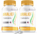 (2 ambalaj) Capsulele de Arialief Sciatica - Formula oficială - Suplimentul de vitamine Arialief Formula de forţă avansată, Capsulele de Arialief Suport nutriţional Concentraţia maximă generală Wellness (120 capsule)