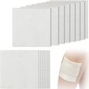 4"x4" Alginate de calciu Wound Dressing pentru Ulcer Ulcer Bed Sore picior Sore Diabetic Ulcer Arde Lacrimi de piele Mai rapid de îngrijire a rănilor cu non-adezivă Pad de mare absorbție (Pachet de 10)
