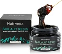 Premium Shilajit Resin 600mg - Gold Grad Himalayan Shilajit - bogat în minerale de urmărire și acid fuzelian pentru energie și sprijin imun - Terța parte testat - 30g (Improved Gust, mai puțin amară)