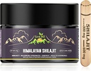 shilajit Pure Himalayan Organic - Gold Grade Shilajit Resin cu plante organice ayurvedice in potenta mare pentru energie, Putere & Imunitate, 30 Grams
