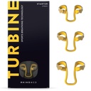 Turbine Nasal Dilator pentru sportivi - Pachet de 3 Dilatoare Turbine Proiectat pentru formare sportivă - Creșterea fluxului de aer la plămâni cu 38% În timpul exercițiului, Sport de formare, Ciclism & Running