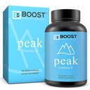 BoostCeuticals Popular Tocopherols CoQ10 200mg 270 Vegan Bundle No Aditivi non-GMO Gluten Free Pure Vitamina e Co Q 10 Supliment Bioperine Capsule