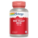 SOLARAY Red Yeast Rice 600mg Suport sistem, Non-Iradiate & Nu Citrinina, Lab verificat, 120 VegCaps
