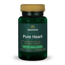 Swanson Pure Heart Circulator cardiovascular Health Antioxidant Resveratrol Tensiunea arterială Colesterol suport Suplimentul vegetal 60 Capsule vegetale (Veggie Caps) Vegan