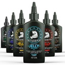 Bossman Jelly Beard Variety Oil Pack - Barbă de îngrijire și kit de creștere - Toate 6 Burtă Jelly Oil Scents - Made in USA