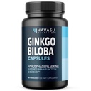 Ginkgo Biloba 120mg cu fosfatidilserină - Nootrop Brain Health, Memorie, și Concentrează Supliment - Sprijină Funcția cognitivă, Claritatea mintală, și Alertă - 60 capsule non-GMO, 2 luni de aprovizionare