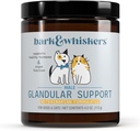 Dr. Mercola Bark & Whiskers Glandular Support - Suports Endoce & Organ Health - Freeze-Dryd Formula - Hormone-Free Ingredients - Masculin - 75 Scoops (4 oz)