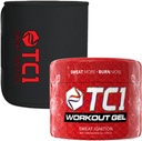 TC1 Sweat mai mult Bundle include centura de sudoare de dimensiuni regulate și transpirație topical Gel antrenament cu capsaicină
