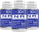 Formulare Genex NR Nicotinamidă Ribozidă 300 mg (3 ambalaj) NAD+ Precursor pentru îmbătrânire sănătoasă - GMP-Certificat, Non-GMO, Gluten-Free, Vegetarian