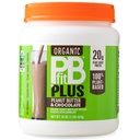 PBfit Vegan Unt de arahide organice & Ciocolată Plus pulbere, 1 lira