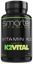 Vitamina K2 mai inteligentă MK7 100mcg, fabricată cu K2VITAL și Kale, 60 Softgels lichide