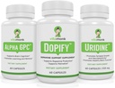 Supliment de suport pentru dopamină cuplat cu Alpha GPC și Uridină - Neuro Boost Duo