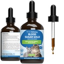 Pet Wellbeing Blood Sugar Gold Cats - Holistic Blood Sugar Support, Pancreas & Ficat Health, Gymnema, Fenugreek & Devil