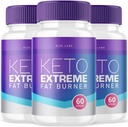 Rize laboratoare Keto Capsule extreme, Keto Extreme Fat Burner Supliment, Keto Extreme pentru sănătatea corporală totală, Keto Extreme Formula de putere maximă (180 capsule) (Pachet de 3)