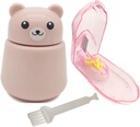 CoaGu Bear Pill Crusher & Splitter Kit - BPA-Free Combo pentru pastile/tablete, FDA-Compliant praf fin, Nursing Home & Travel