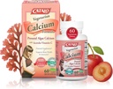 CATALO Vegetarian Calciu Formula, Plant-Based Red Algae Calciu cu vitamina C naturale, Ușor de digest, Minerale-Rich pentru nutriție în fiecare zi, Ideal pentru Sarcina și Alăptarea - 90 comprimate